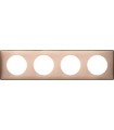 Рамка на 4 поста Legrand Celiane, медь {PRODUCT_REFERENCE}
