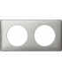 Рамка на 2 поста Legrand Celiane, сильвер пунктум {PRODUCT_REFERENCE}