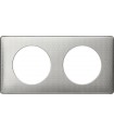 Рамка на 2 поста Legrand Celiane, сильвер пунктум {PRODUCT_REFERENCE}