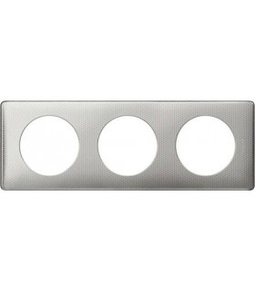 Рамка на 3 поста Legrand Celiane, сильвер пунктум {PRODUCT_REFERENCE}