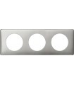 Рамка на 3 поста Legrand Celiane, сильвер пунктум {PRODUCT_REFERENCE}