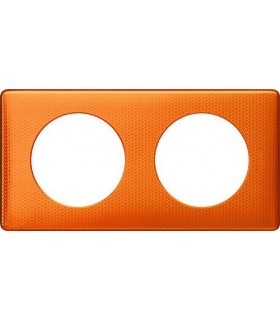 Рамка на 2 поста Legrand Celiane, оранж пунктум {PRODUCT_REFERENCE}