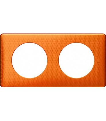 Рамка на 2 поста Legrand Celiane, оранж пунктум {PRODUCT_REFERENCE}