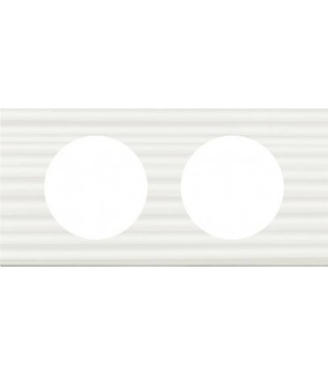 Рамка на 2 поста Legrand Celiane, Corian белый рельеф {PRODUCT_REFERENCE}