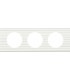 Рамка на 3 поста Legrand Celiane, Corian белый рельеф {PRODUCT_REFERENCE}