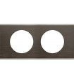 Рамка на 2 поста Legrand Celiane, черный никель {PRODUCT_REFERENCE}