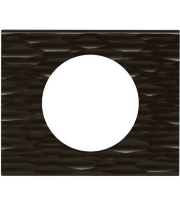 Рамка на 1 пост Legrand Celiane, Corian черный рифленый {PRODUCT_REFERENCE}