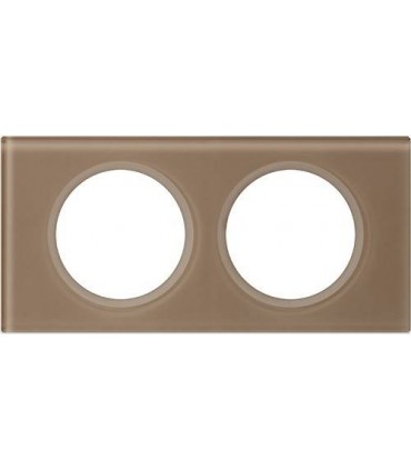 Рамка на 2 поста Legrand Celiane, смальта мокка {PRODUCT_REFERENCE}