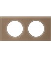 Рамка на 2 поста Legrand Celiane, смальта мокка {PRODUCT_REFERENCE}