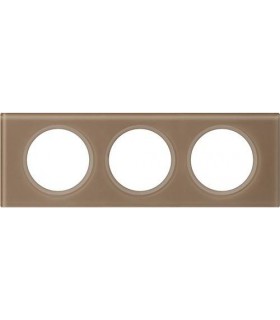 Рамка на 3 поста Legrand Celiane, смальта мокка {PRODUCT_REFERENCE}