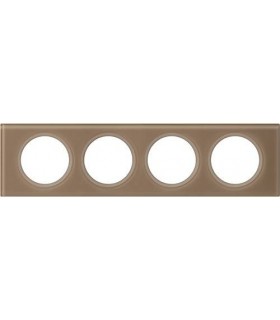 Рамка на 4 поста Legrand Celiane, смальта мокка {PRODUCT_REFERENCE}
