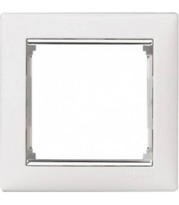 Рамка на 1 пост Legrand Valena, белый/серебро {PRODUCT_REFERENCE}