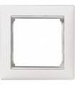 Рамка на 1 пост Legrand Valena, белый/серебро {PRODUCT_REFERENCE}