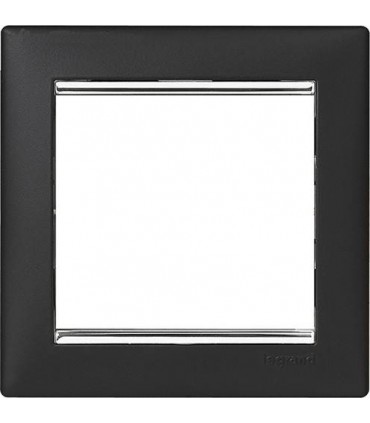 Рамка на 1 пост Legrand Valena, ноктюрн/серебро {PRODUCT_REFERENCE}