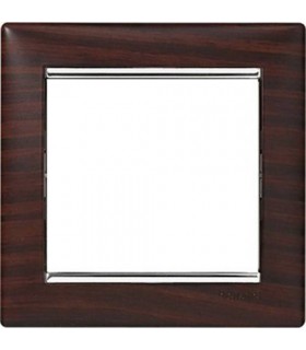 Рамка на 1 пост Legrand Valena, темное светлое дерево/серебро {PRODUCT_REFERENCE}