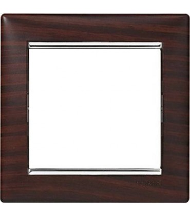 Рамка на 1 пост Legrand Valena, темное светлое дерево/серебро {PRODUCT_REFERENCE}