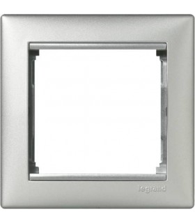 Рамка на 1 пост Legrand Valena, алюминий {PRODUCT_REFERENCE}