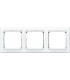 Рамка на 3 поста горизонтальная Legrand Valena, белый {PRODUCT_REFERENCE}
