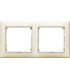 Рамка на 2 поста горизонтальная Legrand Valena, слоновая кость {PRODUCT_REFERENCE}