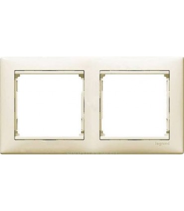 Рамка на 2 поста горизонтальная Legrand Valena, слоновая кость {PRODUCT_REFERENCE}