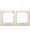 Рамка на 2 поста горизонтальная Legrand Valena, слоновая кость {PRODUCT_REFERENCE}