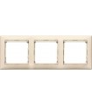 Рамка на 3 поста горизонтальная Legrand Valena, слоновая кость {PRODUCT_REFERENCE}