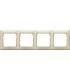 Рамка на 4 поста горизонтальная Legrand Valena, слоновая кость {PRODUCT_REFERENCE}