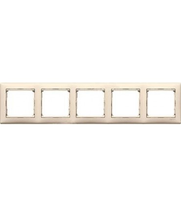 Рамка на 5 постов горизонтальная Legrand Valena, слоновая кость {PRODUCT_REFERENCE}