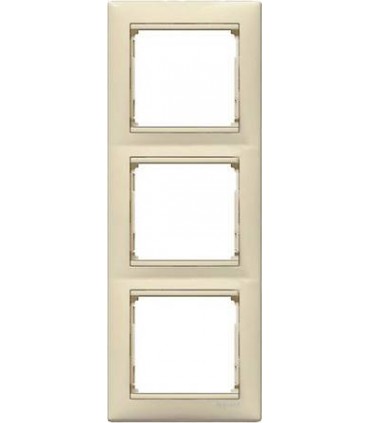 Рамка на 3 поста вертикальная Legrand Valena, слоновая кость {PRODUCT_REFERENCE}