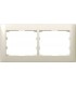 Рамка на 2 поста горизонтальная Legrand Galea Life, жемчуг {PRODUCT_REFERENCE}