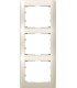 Рамка на 3 поста вертикальная Legrand Galea Life, жемчуг {PRODUCT_REFERENCE}