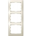 Рамка на 3 поста вертикальная Legrand Galea Life, жемчуг {PRODUCT_REFERENCE}