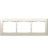 Рамка на 3 поста горизонтальная Legrand Galea Life, жемчуг {PRODUCT_REFERENCE}