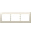 Рамка на 3 поста горизонтальная Legrand Galea Life, жемчуг {PRODUCT_REFERENCE}