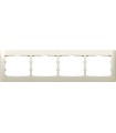 Рамка на 4 поста горизонтальная Legrand Galea Life, жемчуг {PRODUCT_REFERENCE}