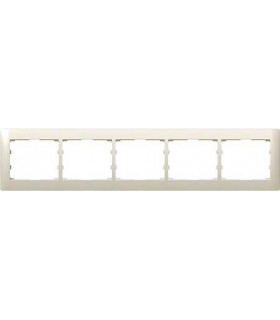 Рамка на 5 постов горизонтальная Legrand Galea Life, жемчуг {PRODUCT_REFERENCE}