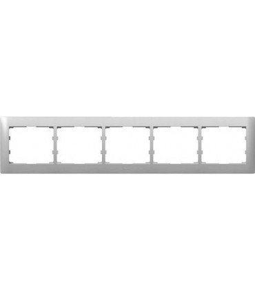 Рамка на 5 постов горизонтальная Legrand Galea Life, алюминий {PRODUCT_REFERENCE}