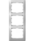 Рамка на 3 поста вертикальная Legrand Galea Life, алюминий {PRODUCT_REFERENCE}