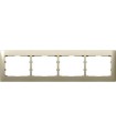 Рамка на 4 поста горизонтальная Legrand Galea Life, титан {PRODUCT_REFERENCE}