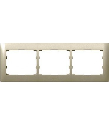 Рамка на 3 поста горизонтальная Legrand Galea Life, титан {PRODUCT_REFERENCE}
