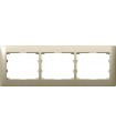 Рамка на 3 поста горизонтальная Legrand Galea Life, титан {PRODUCT_REFERENCE}