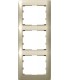 Рамка на 3 поста вертикальная Legrand Galea Life, титан {PRODUCT_REFERENCE}