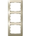 Рамка на 3 поста вертикальная Legrand Galea Life, титан {PRODUCT_REFERENCE}