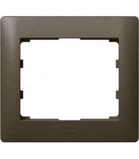Рамка на 1 пост Legrand Galea Life, темная бронза {PRODUCT_REFERENCE}