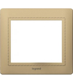 Рамка на 1 пост Legrand Galea Life, кожа/Havana {PRODUCT_REFERENCE}