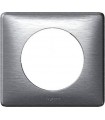 Рамка на 1 пост (2 модуля) Legrand Celiane, алюминий {PRODUCT_REFERENCE}