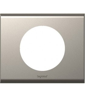 Рамка на 1 пост (2 модуля) Legrand Celiane, никель велюр {PRODUCT_REFERENCE}