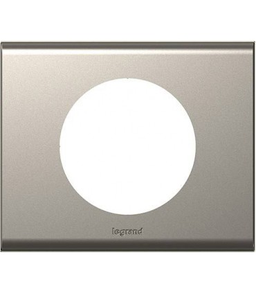 Рамка на 1 пост (2 модуля) Legrand Celiane, никель велюр {PRODUCT_REFERENCE}
