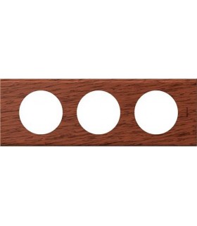 Рамка на 3 поста (2+2+2 модуля) Legrand Celiane, орех {PRODUCT_REFERENCE}