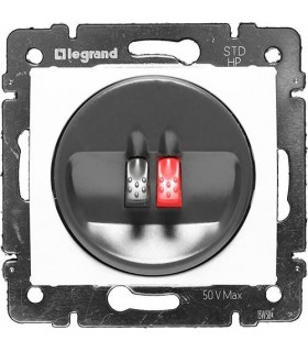Одиночная аудиорозетка розетка для колонок Legrand Valena, белый {PRODUCT_REFERENCE}